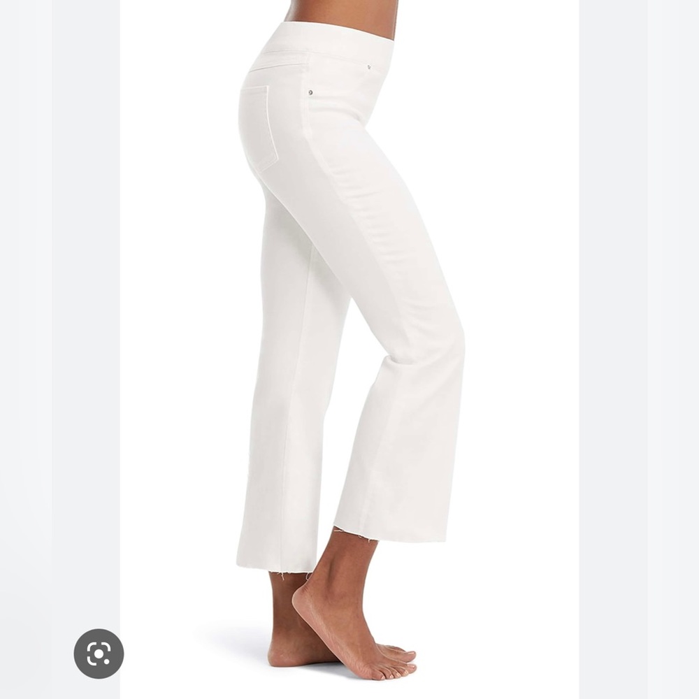 Spanx Cropped Flare Denim